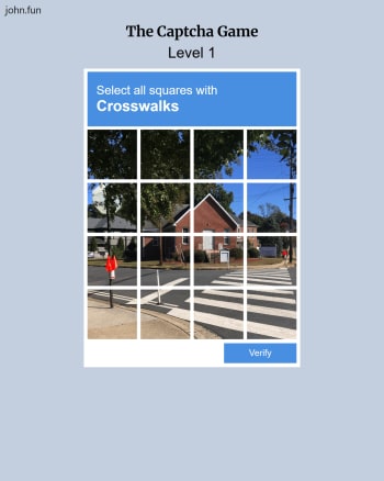 The Captcha Game screenshot