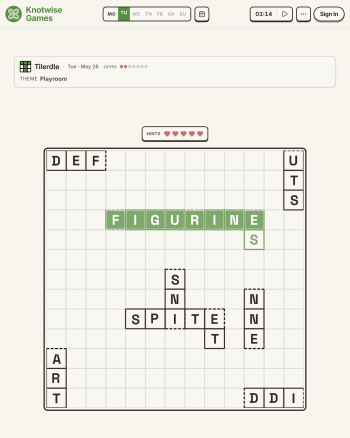 Tilerdle screenshot