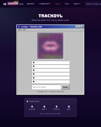 Trackdyl screenshot
