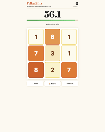 Trika Blitz screenshot