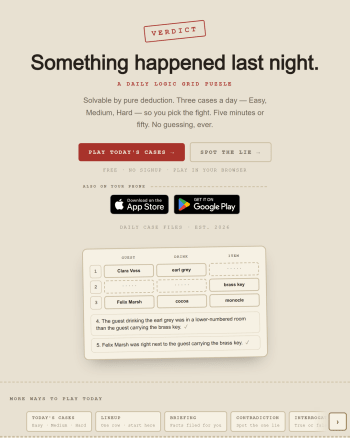 Verdict screenshot