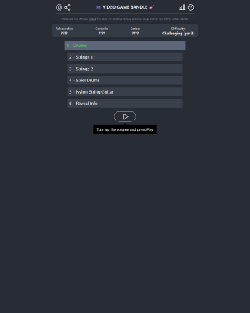 Video Game Bandle screenshot