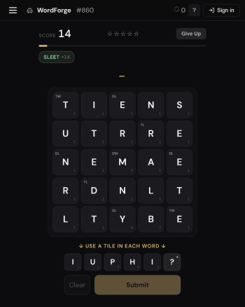 WordForge screenshot
