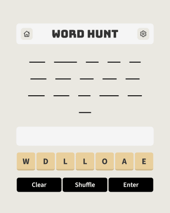 Word Hunt screenshot