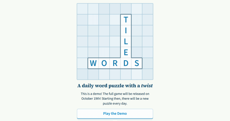 Tiled Words game screenshot