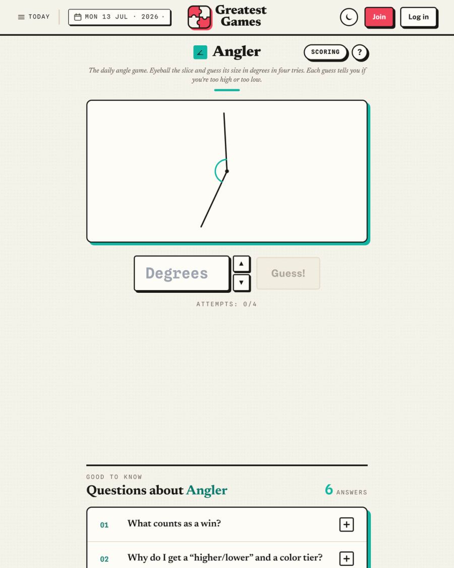 Angler screenshot