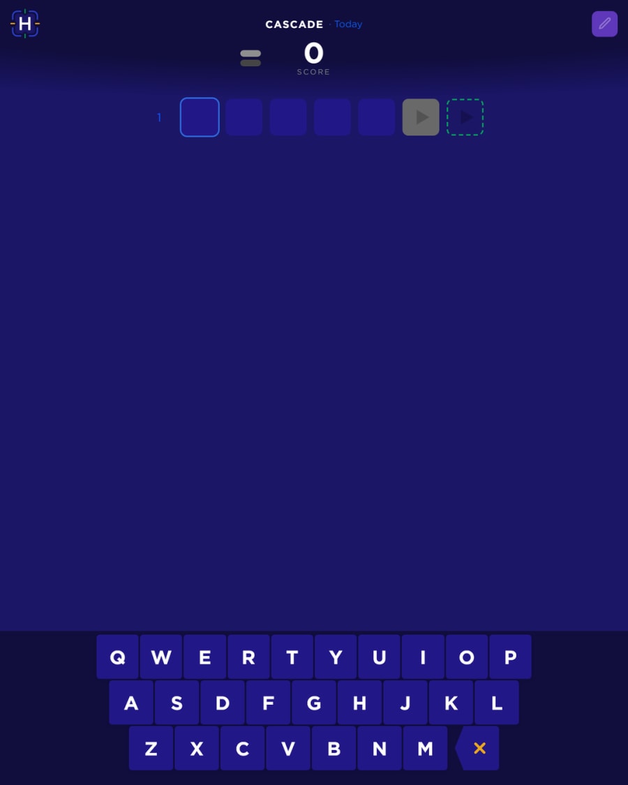 Hunch Cascade screenshot