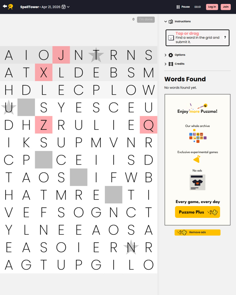 SpellTower screenshot