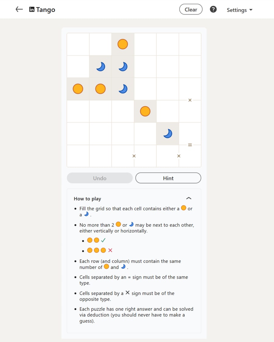 Tango (LinkedIn) screenshot