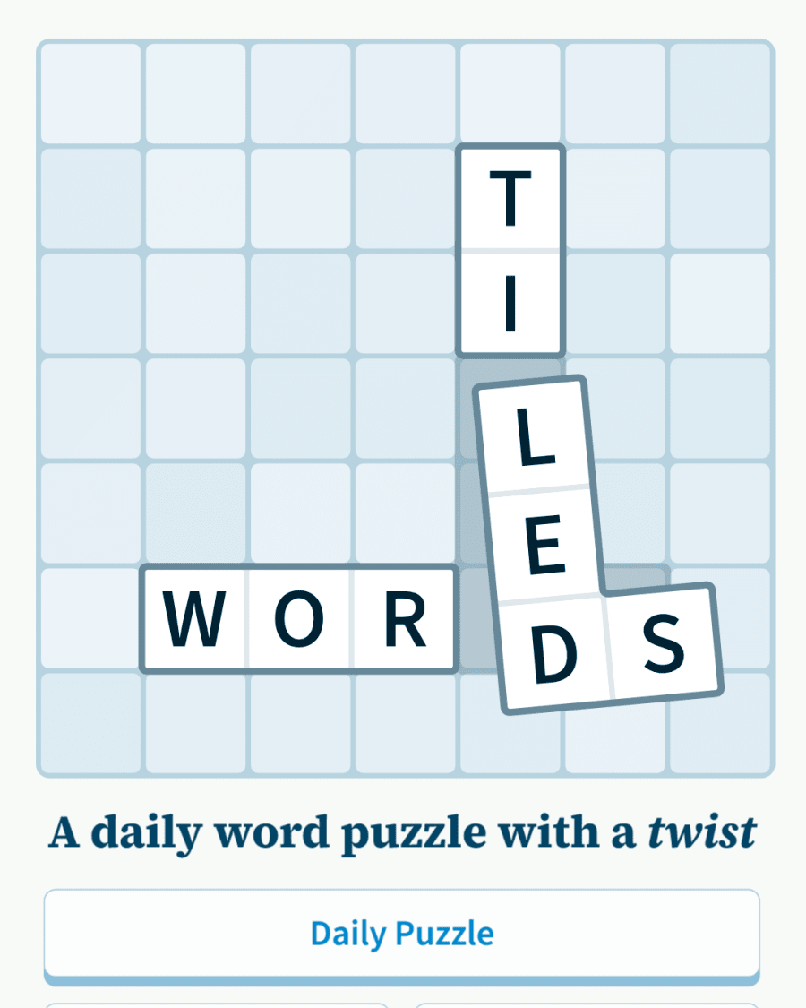 Tiled Words screenshot