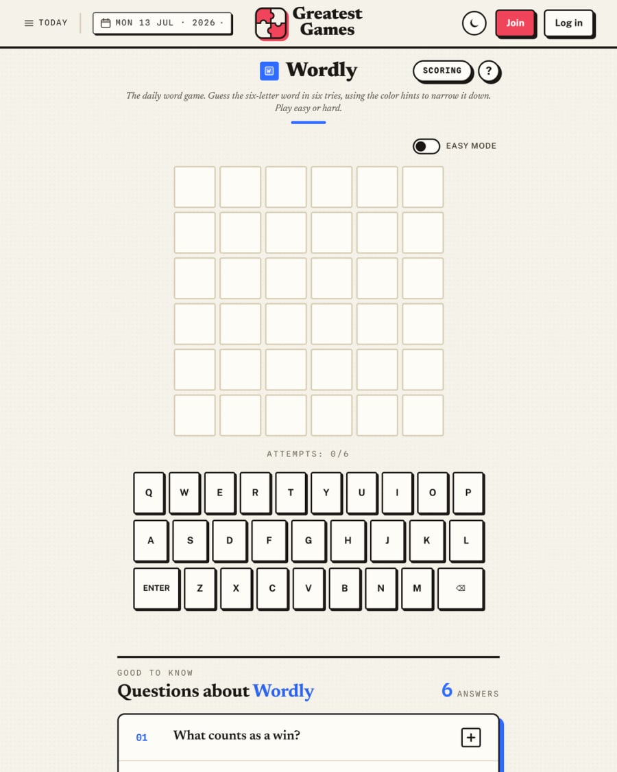 Wordly screenshot