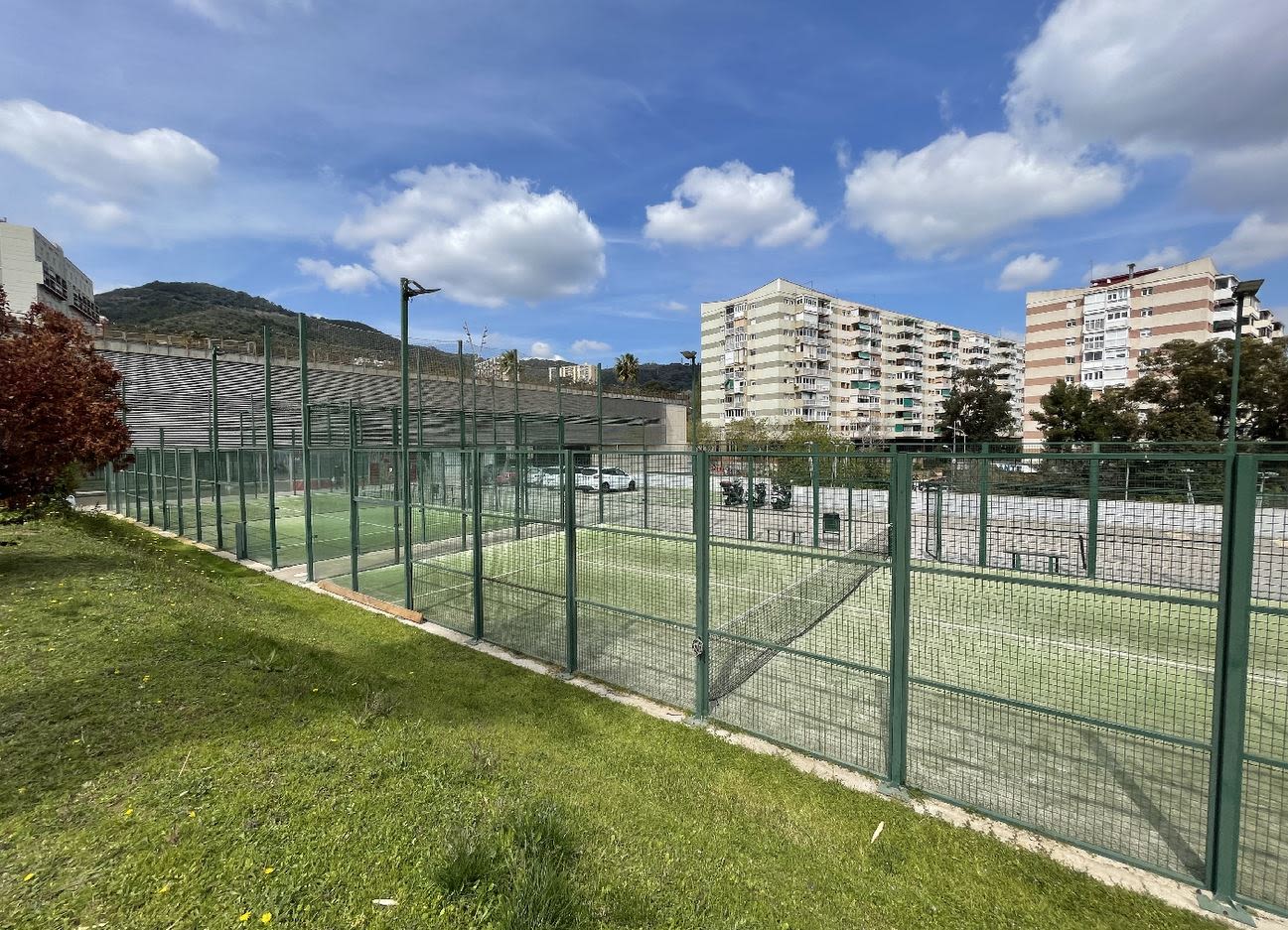 Eurofitness Vall D ́hebron padel courts