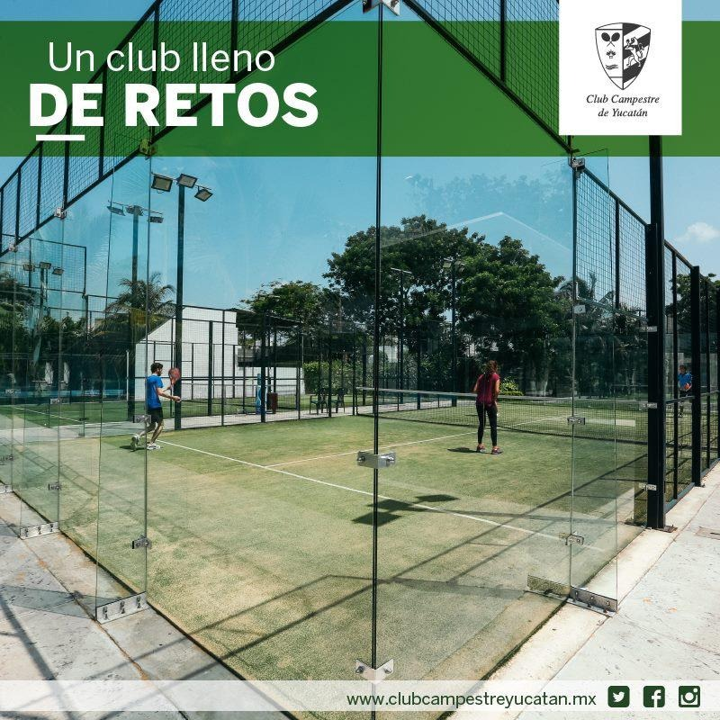 Reserva cancha en Club Campestre Yucatán con Playtomic