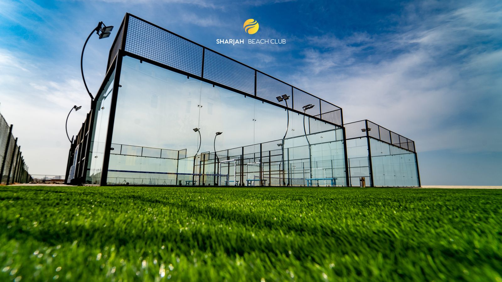 Sharjah Beach Club padel courts
