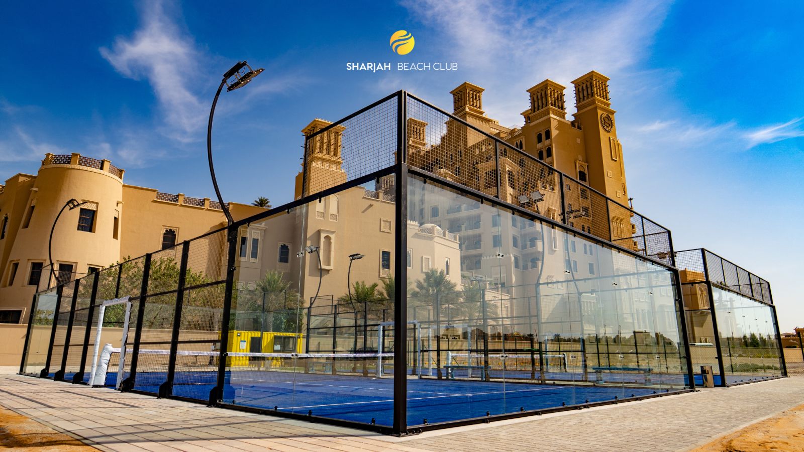 Sharjah Beach Club padel courts