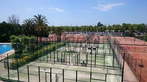 C.e.m. Tennis L' Hospitalet padel courts