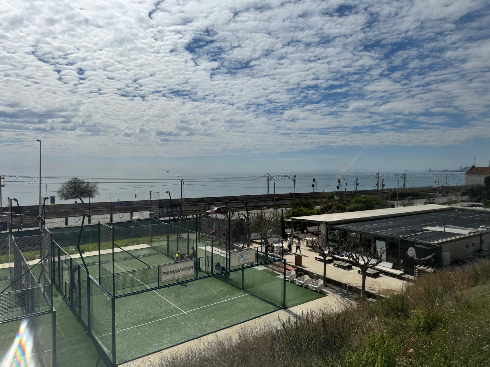 Padel Montgat Marina Club padel courts