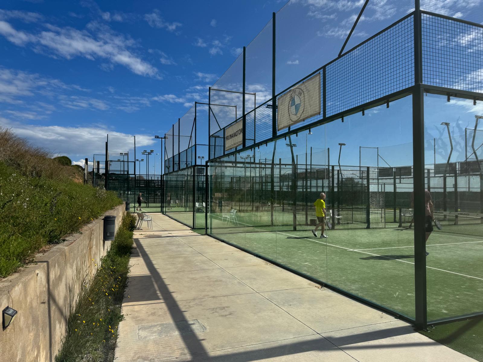 Padel Montgat Marina Club padel courts