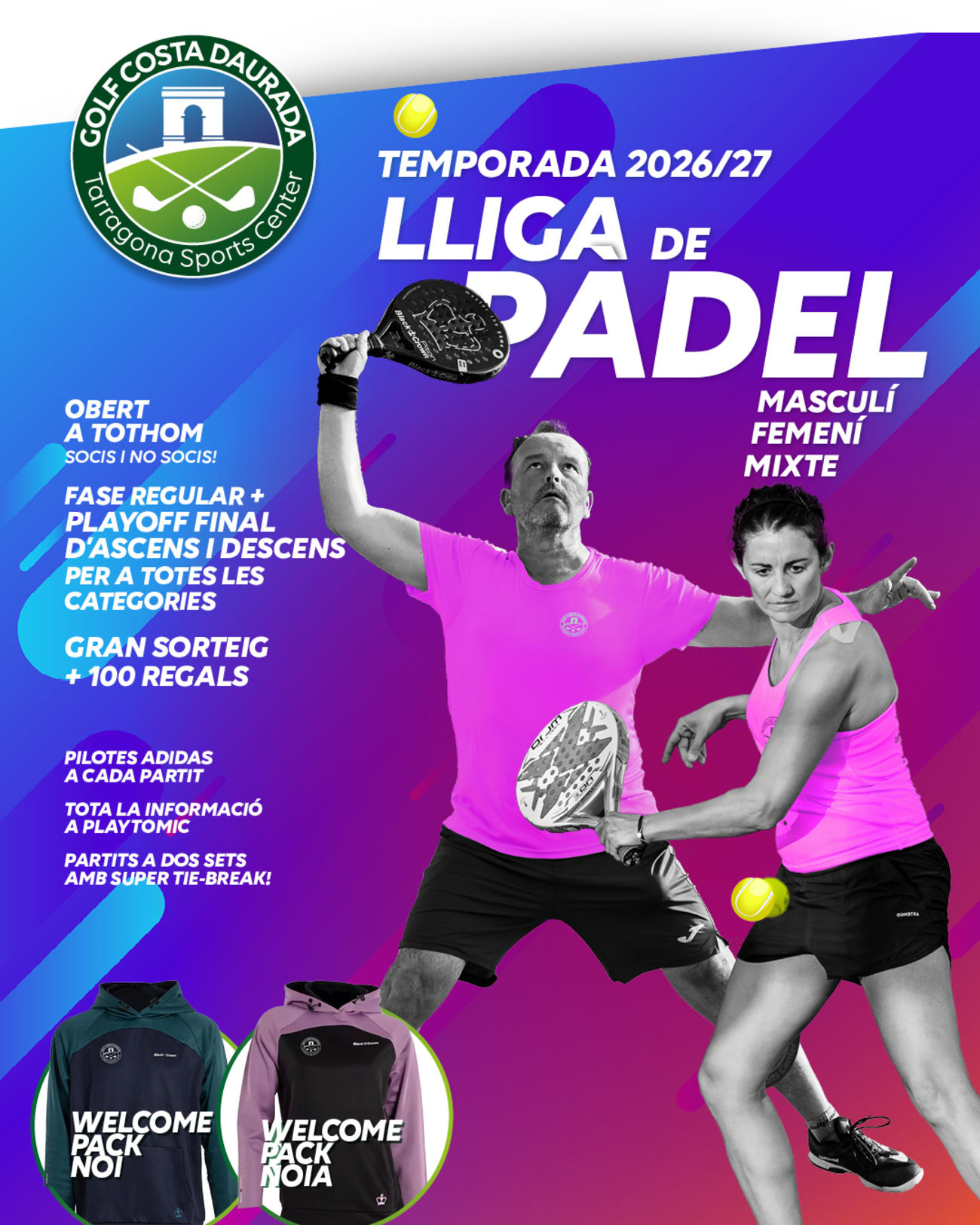 2ª MASCULINA - LLIGA DE PADEL GOLF COSTA DAURADA 2026-27