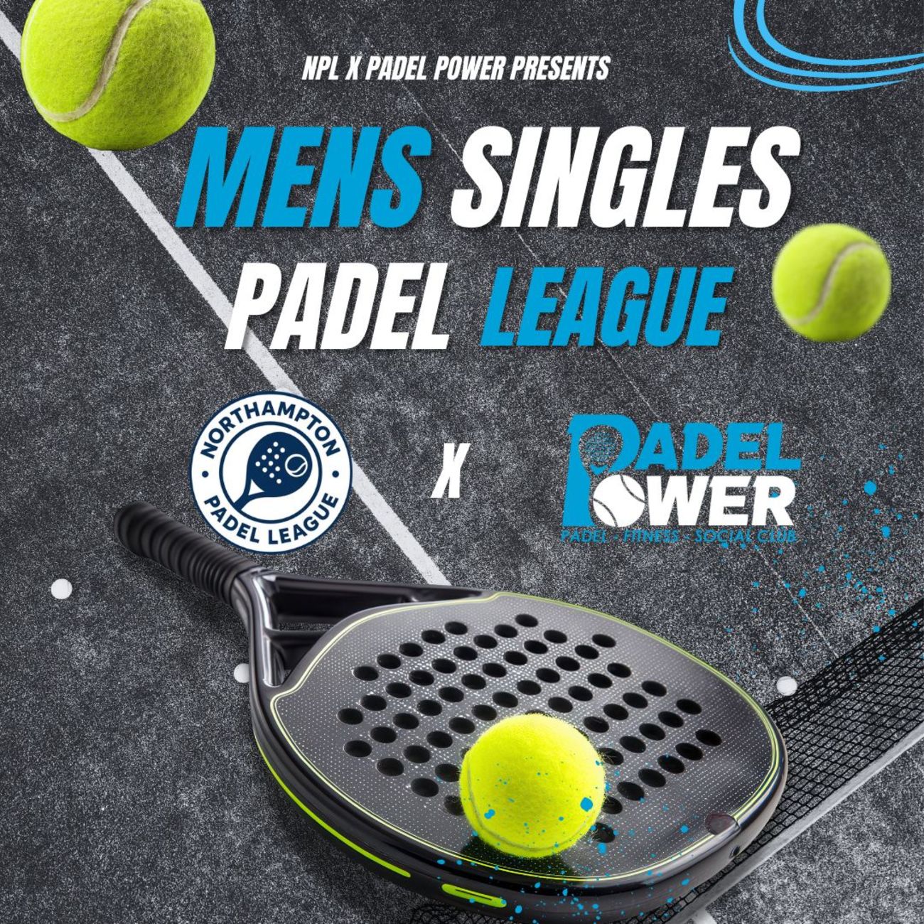 NPL x Padel Power - Mens Singles League