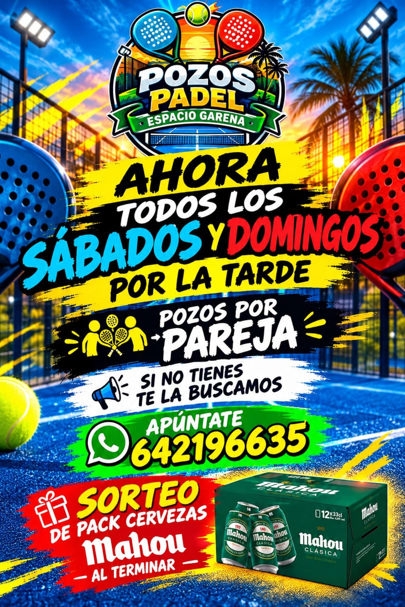 Pozo por parejas Nivel Medio Alto 