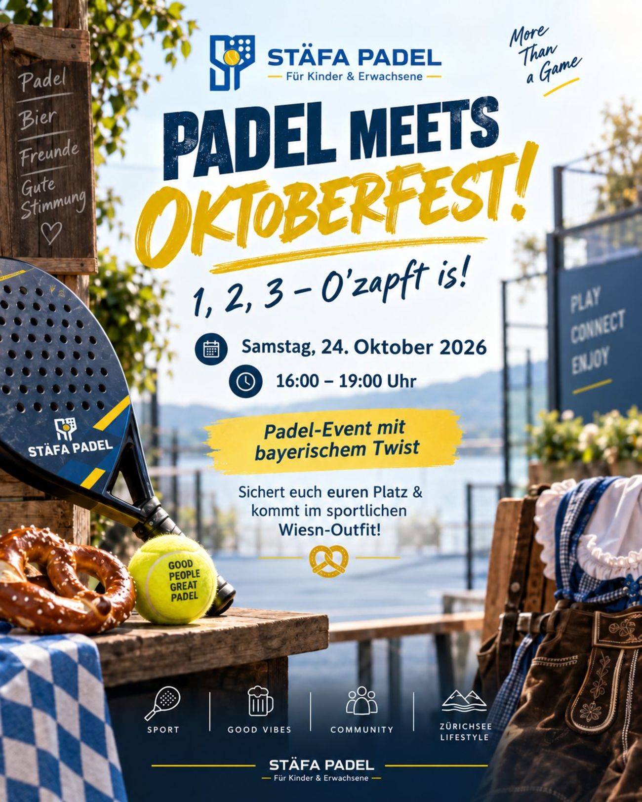 Oktoberfest at Stäfa Padel 🍻🎾 