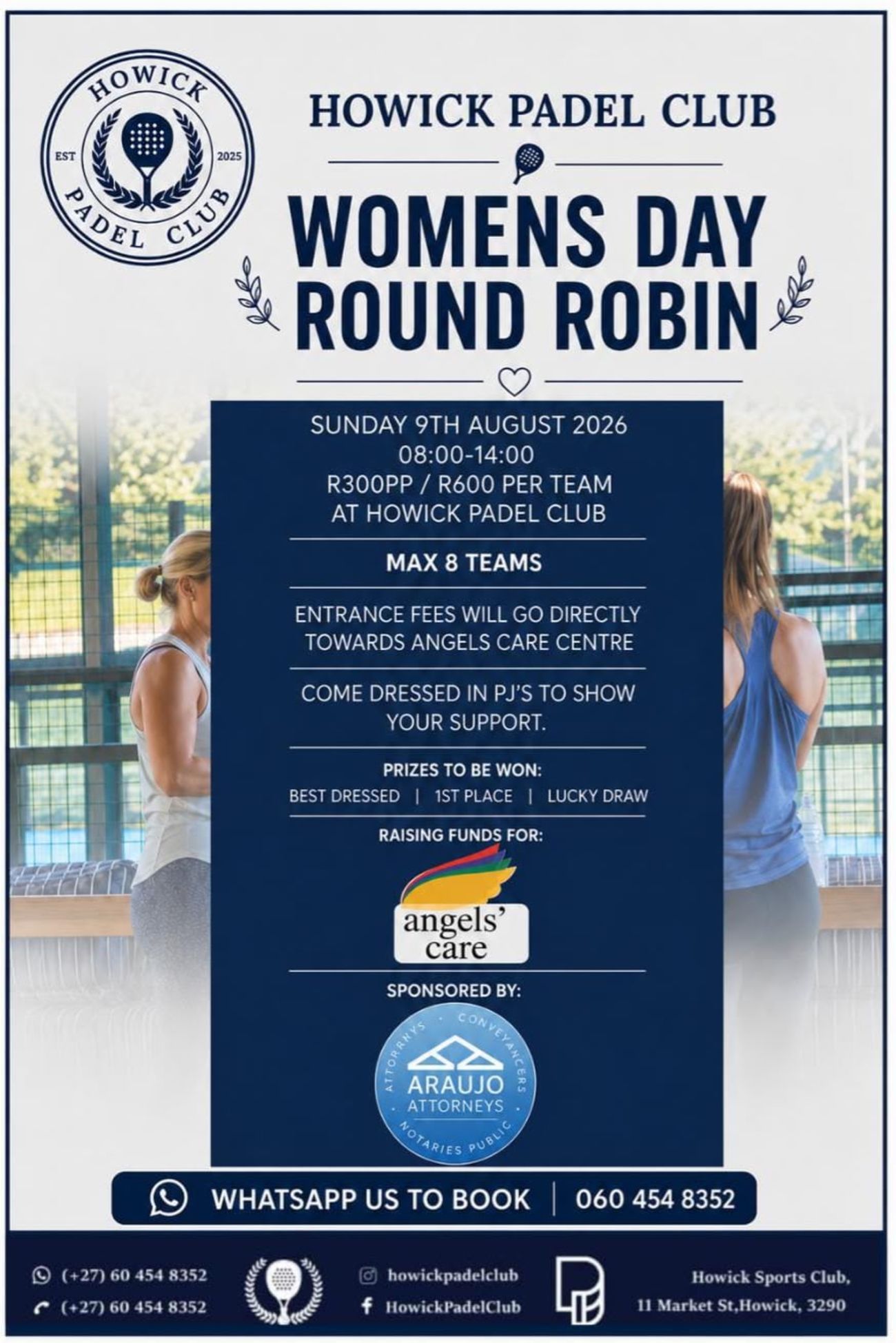 Women's day Round Robin Fundraiser 