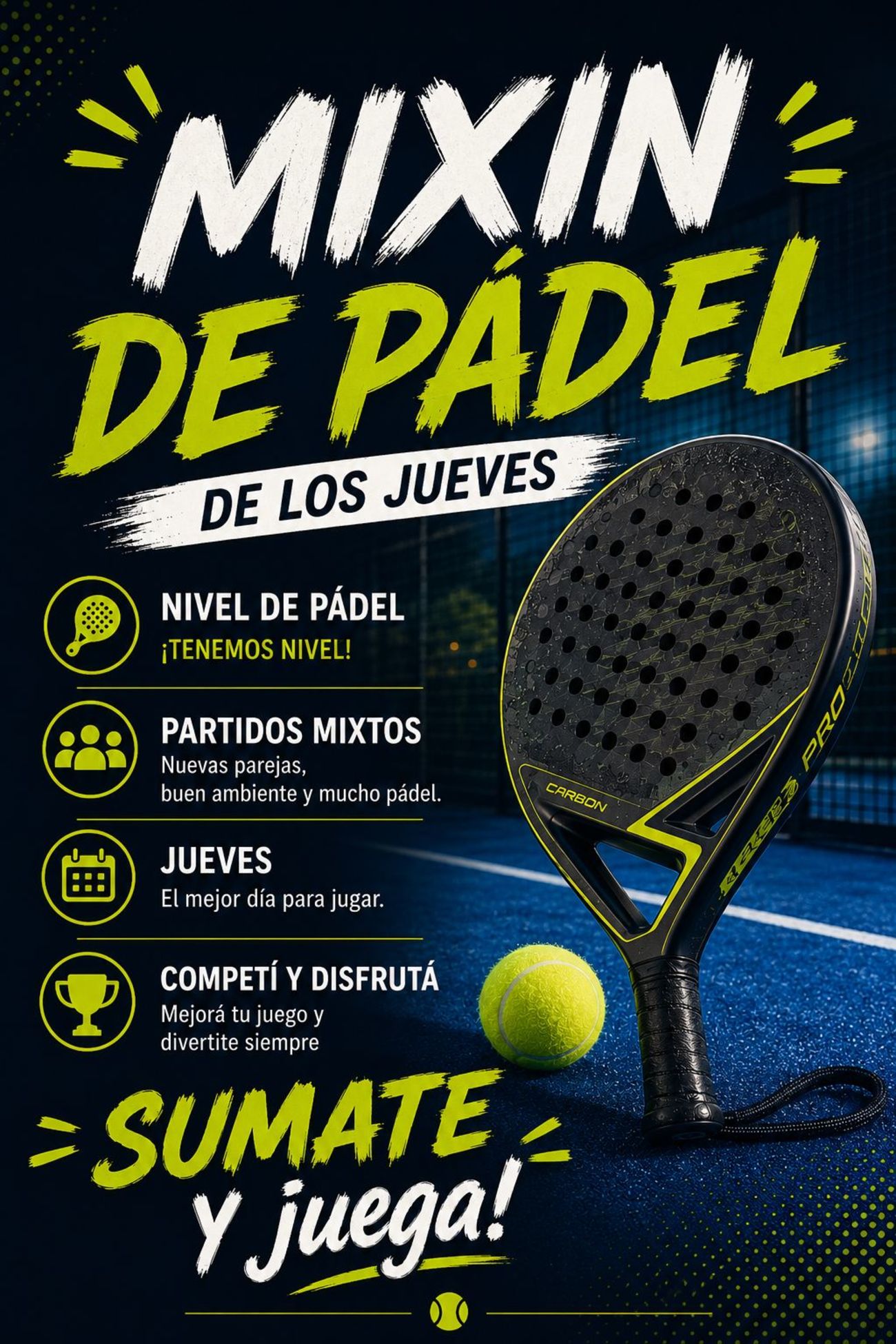 MIX-IN AVANZADO JUEVES (NIVEL/LEVEL 2.2 - 7)