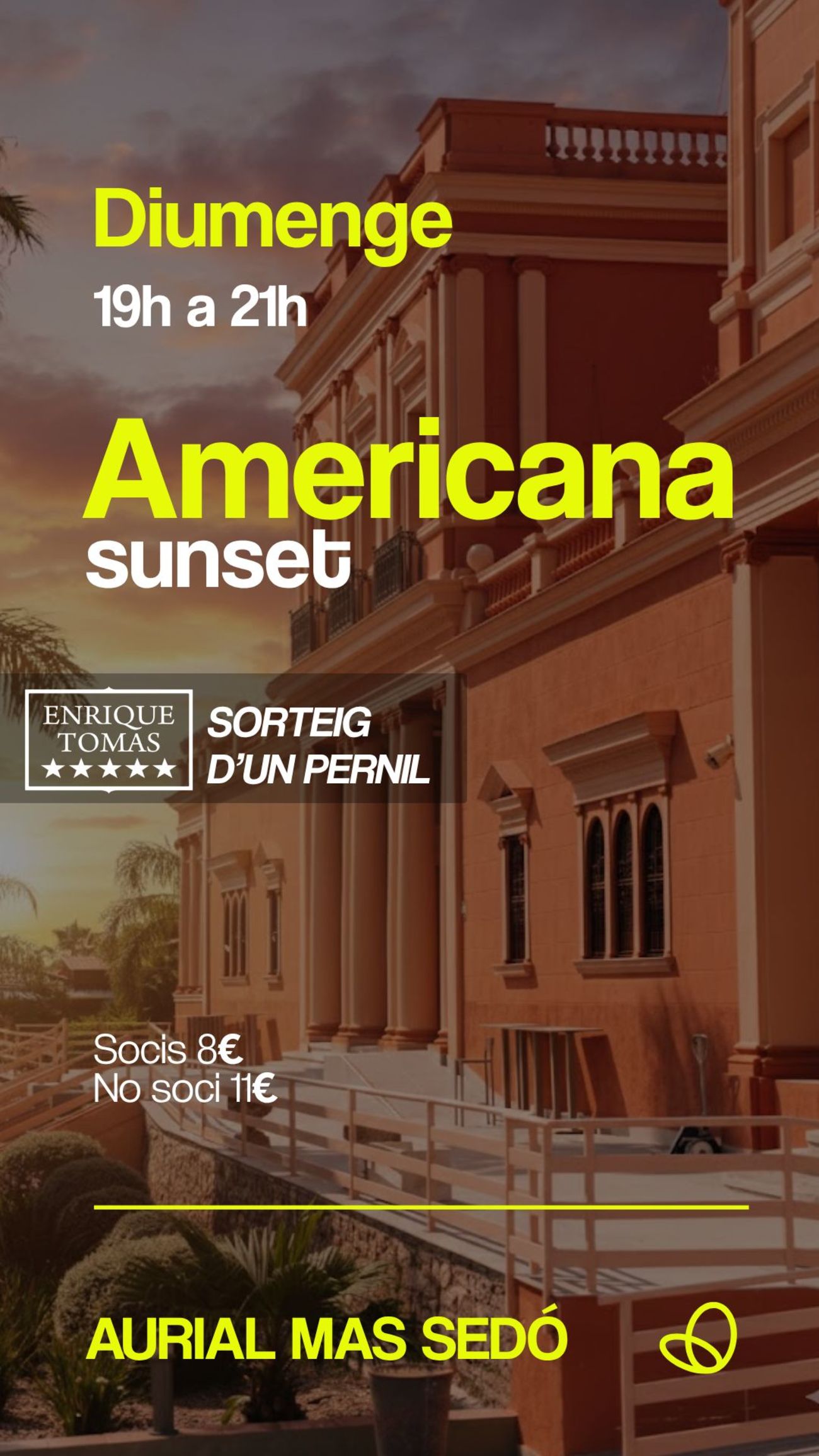AMERICANA SUNSET BY ENRIQUE TOMAS