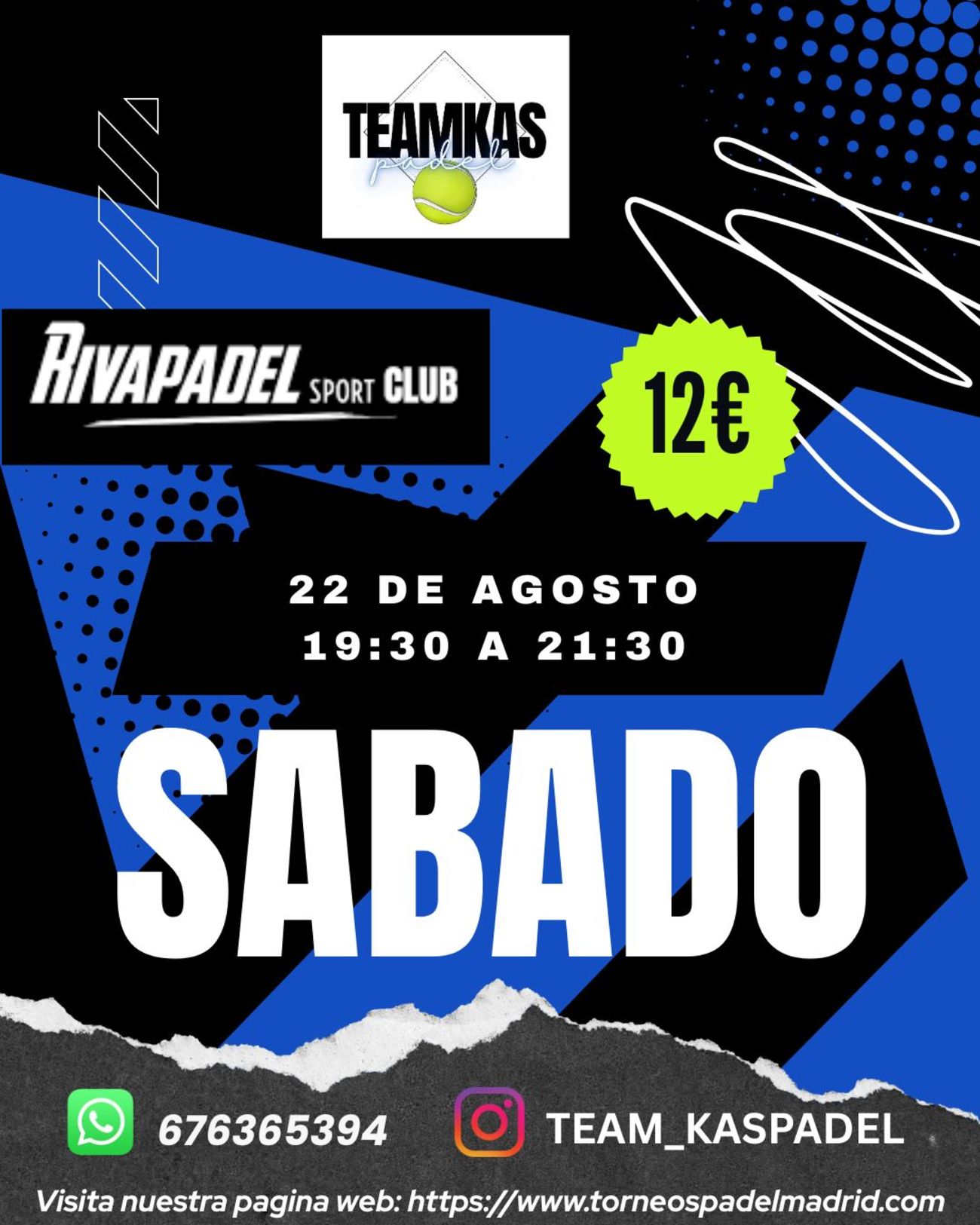 TEAMKAS SABADO RIVAPADEL