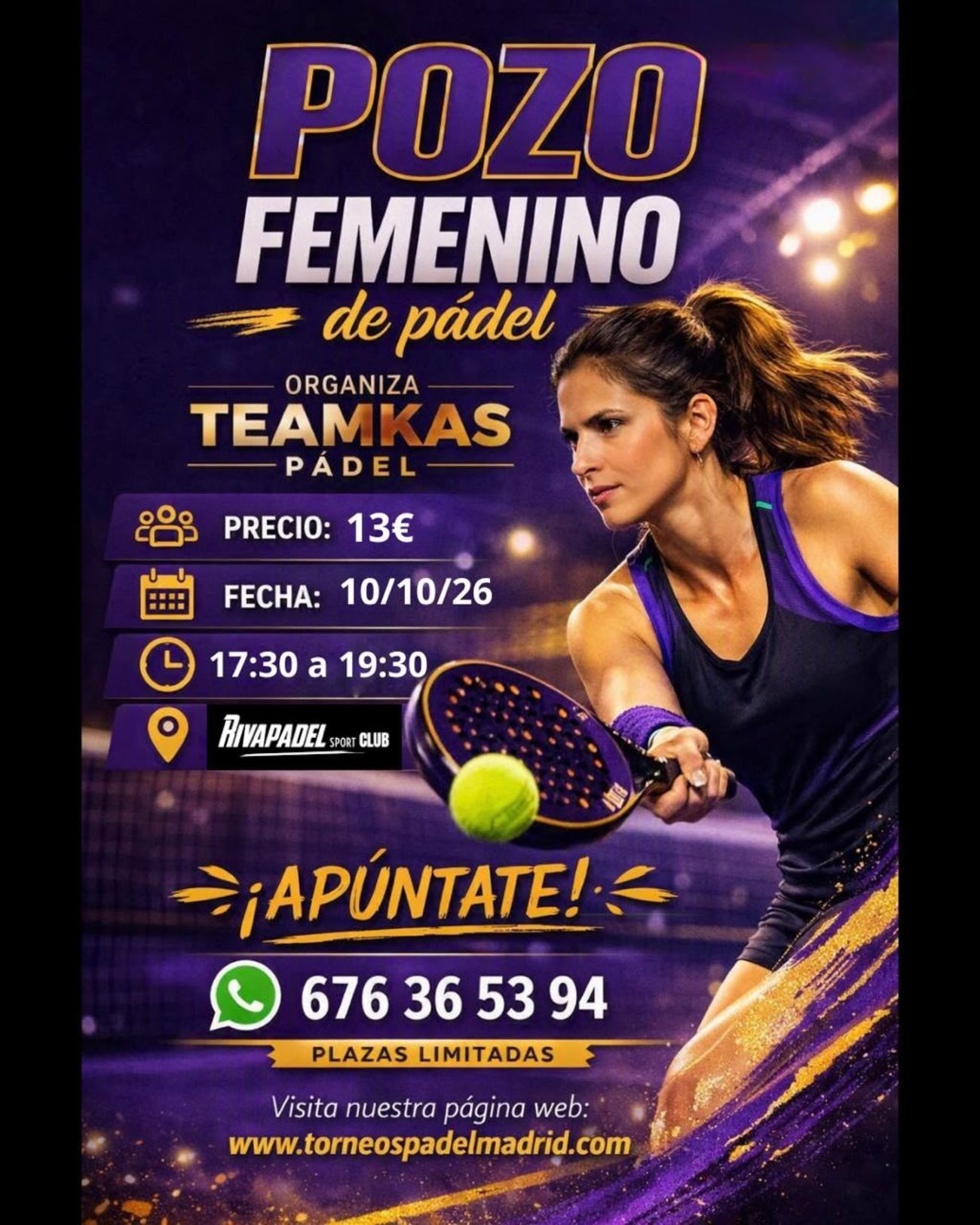 TEAMKAS FEMALE SABADO RIVAPADEL