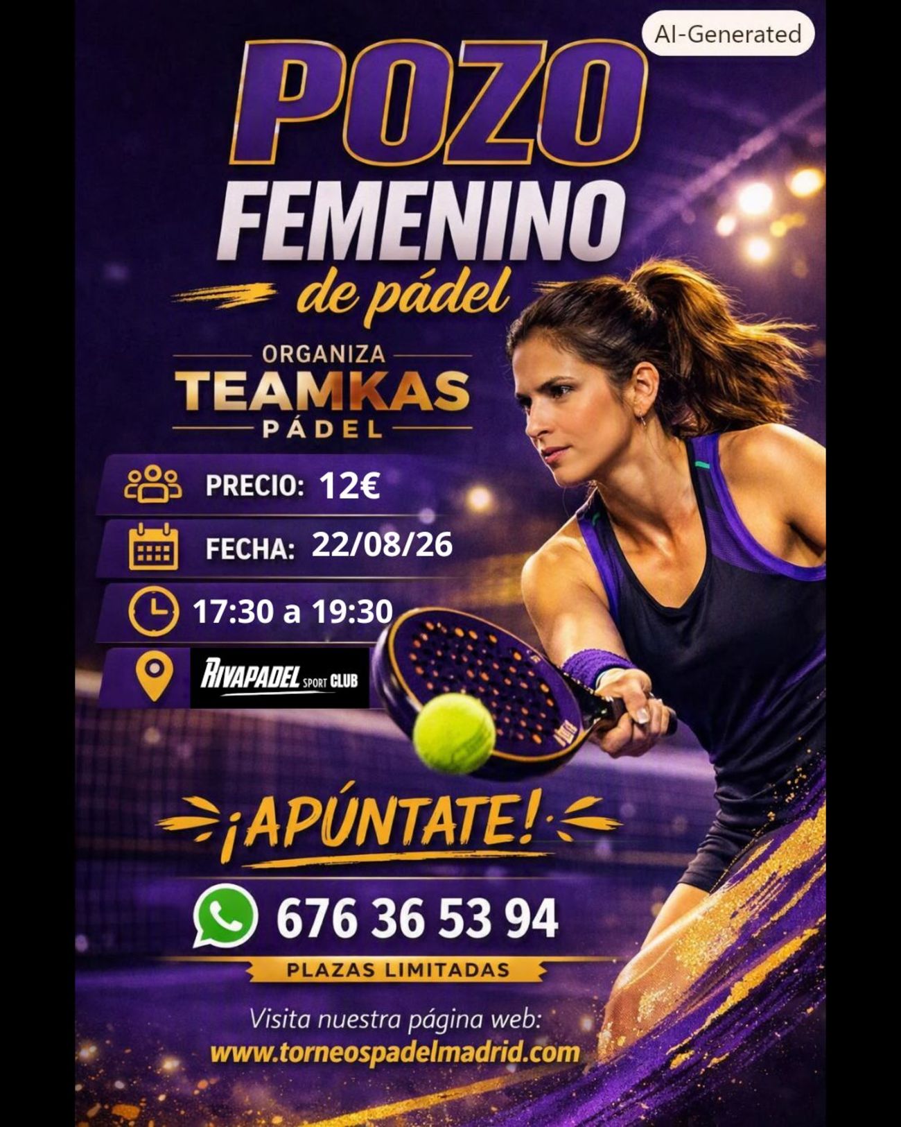 TEAMKAS FEMALE SABADO RIVAPADEL