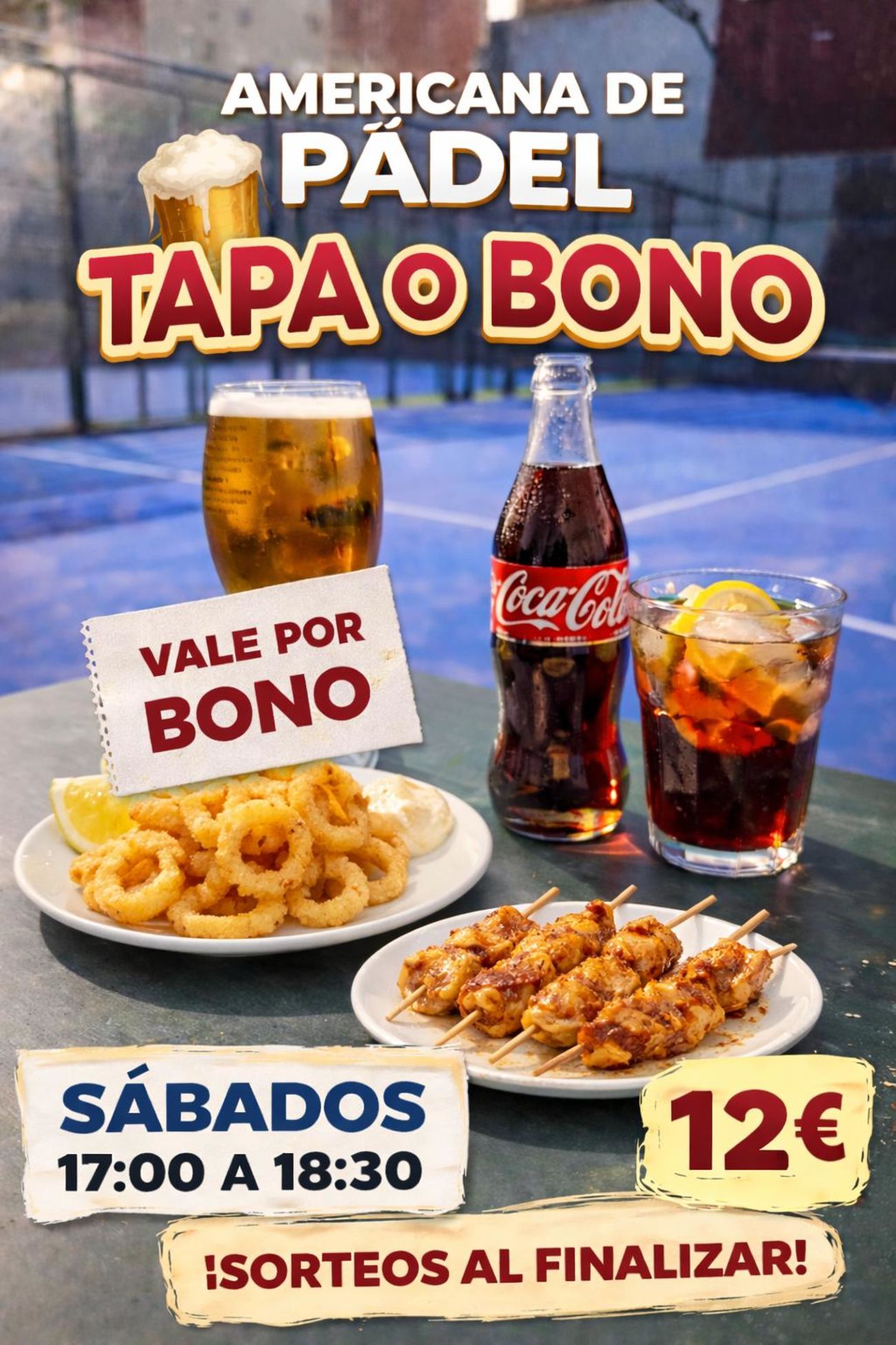 Americana Tapa o Bono 