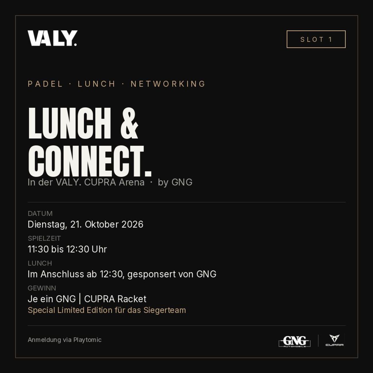 Lunch & Connect by GNG | Slot 1