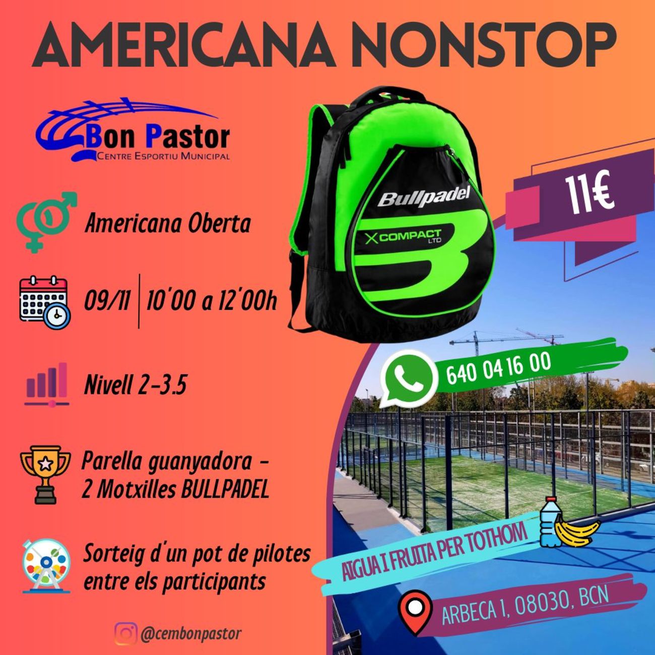 AMERICANA CEM BON PASTOR 