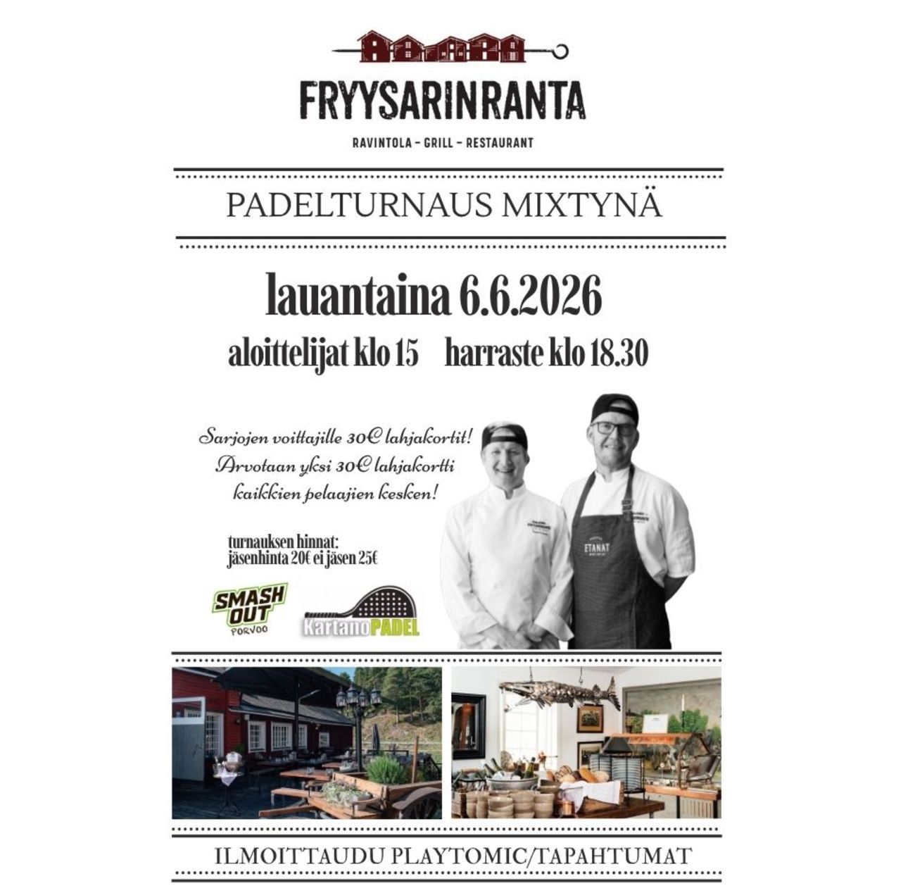 Fryysarinranta-turnaus mixtynä HARRASTE
