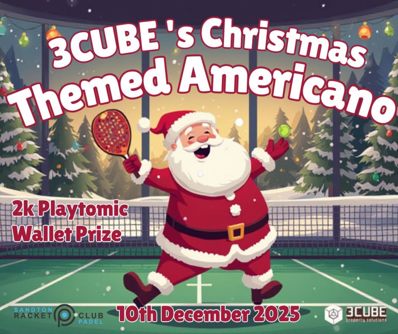 3CUBE's Christmas Themed Americano