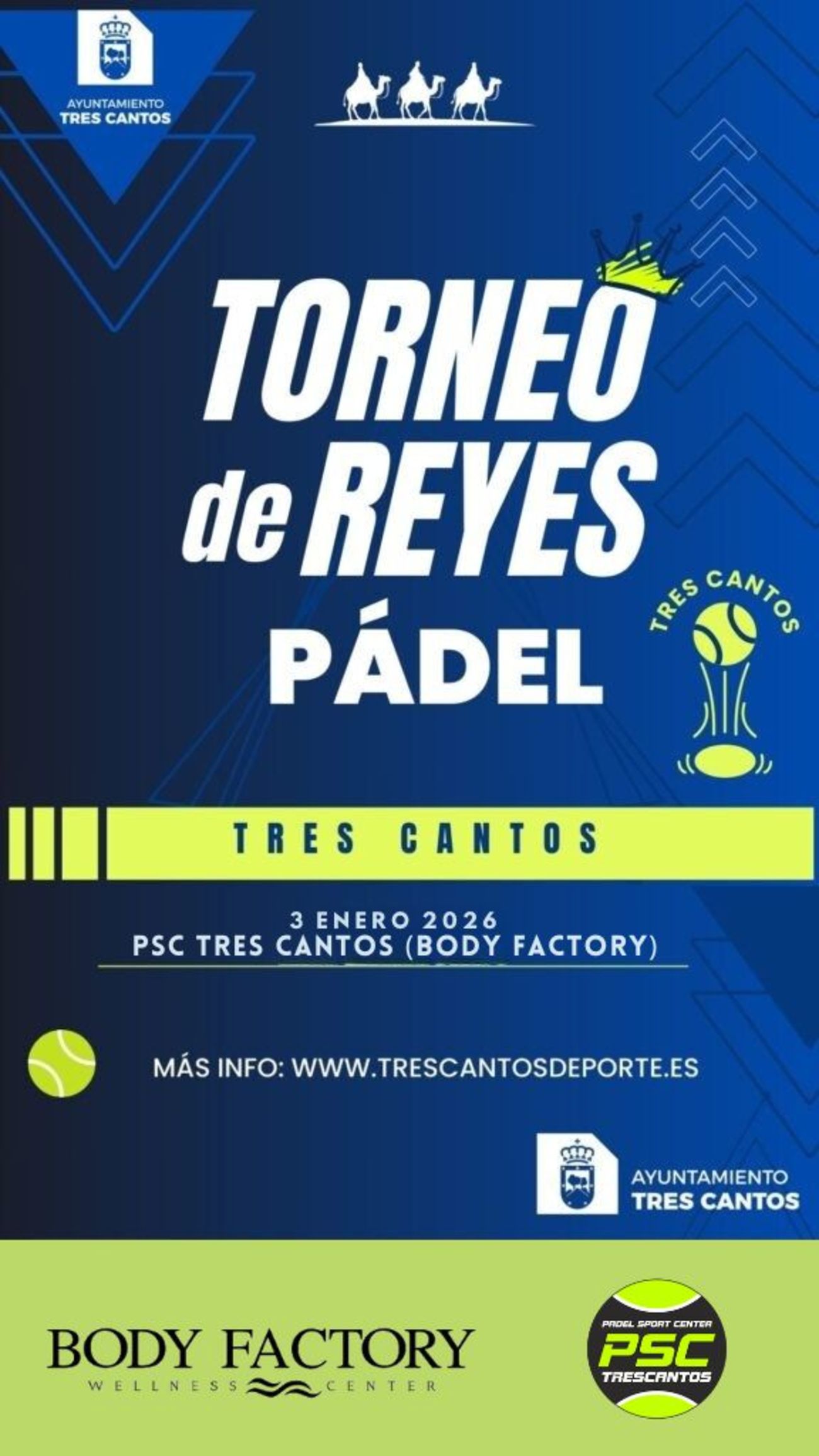 TORNEO NAVIDAD AYUNTAMIENTO DE TRES CANTOS PSC