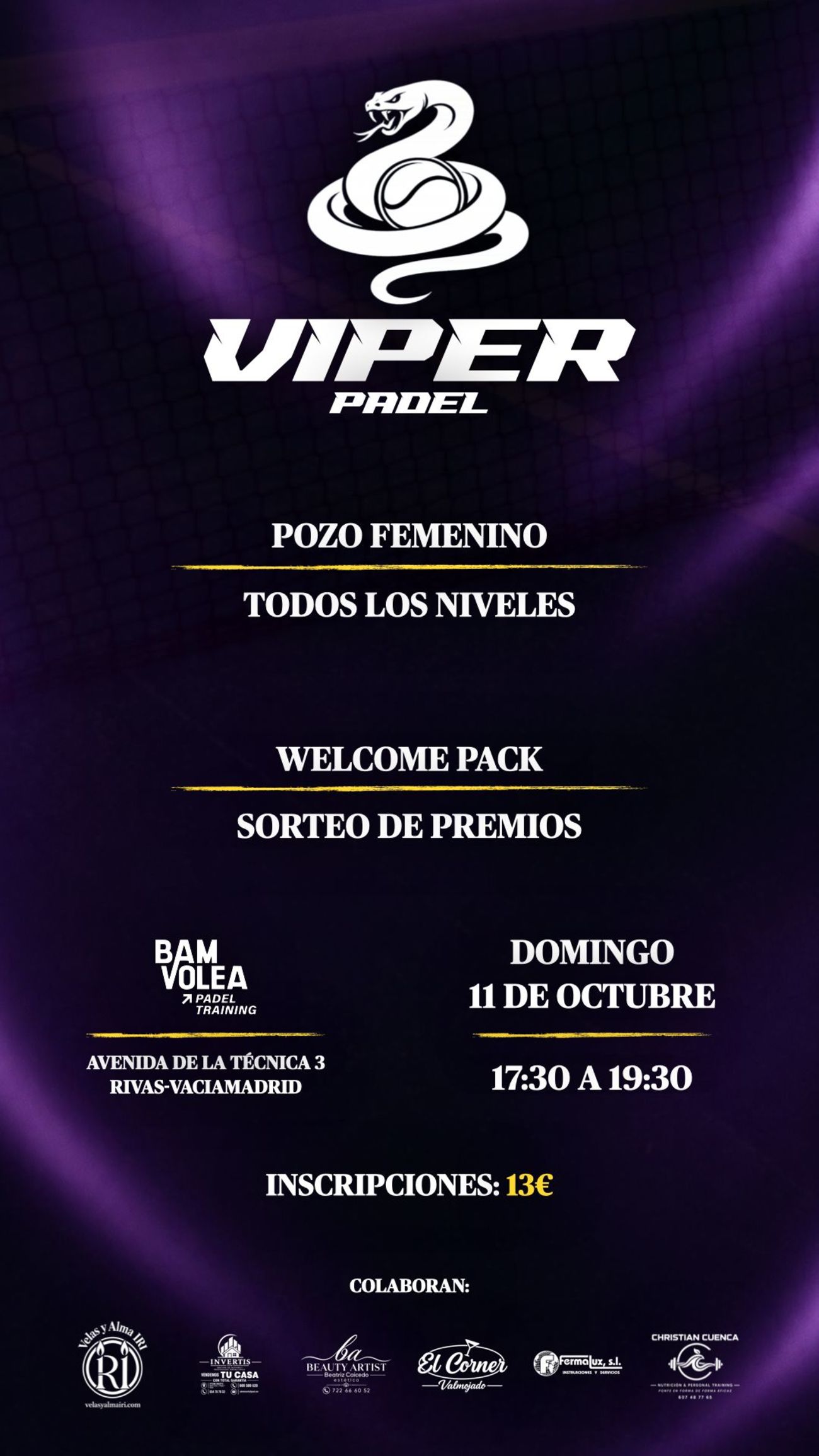 POZO FEMENINO VIPER Padel