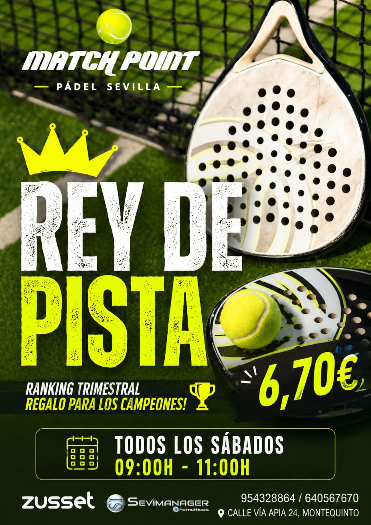 Rey de pista SABADO 9h