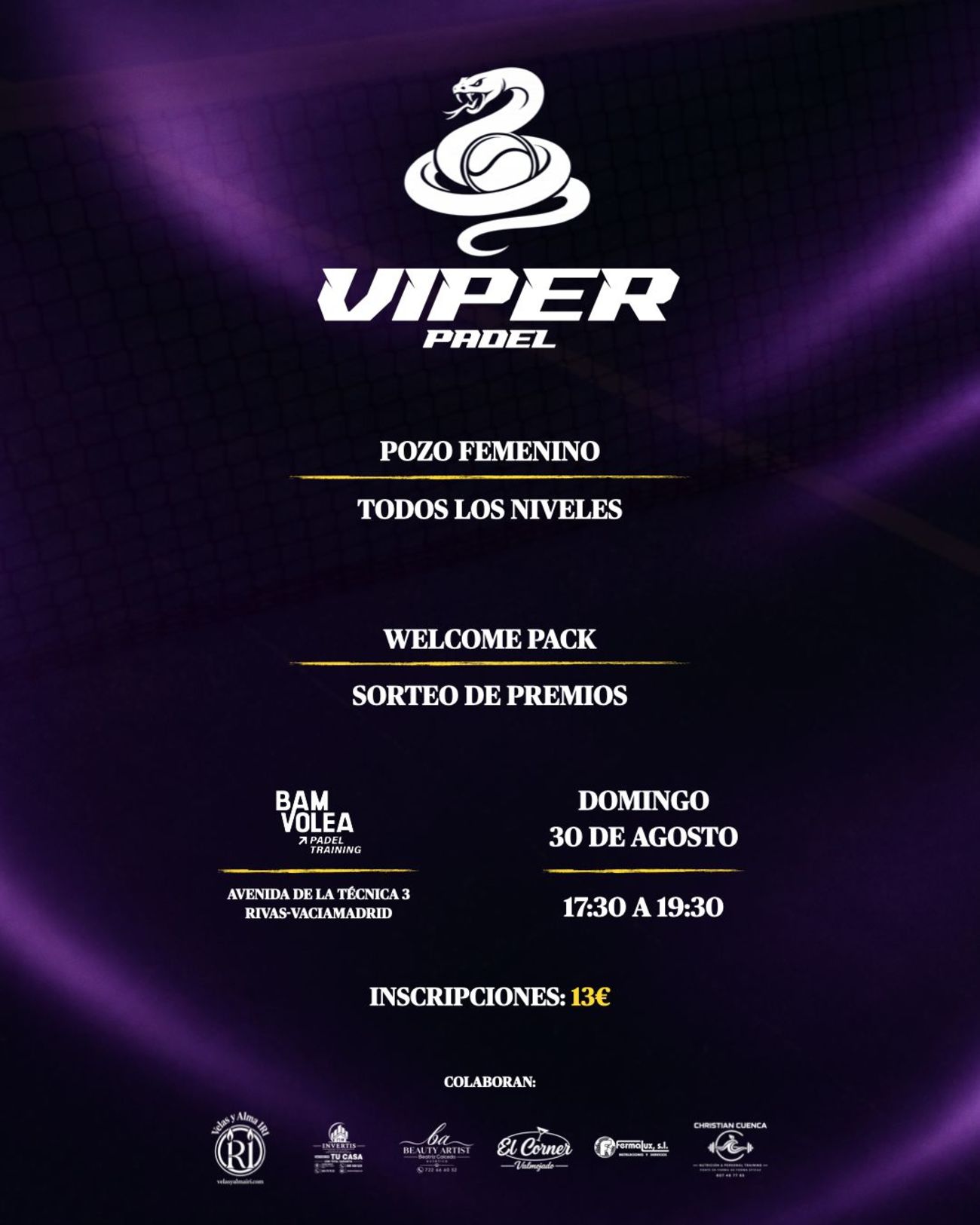 POZO FEMENINO VIPER Padel