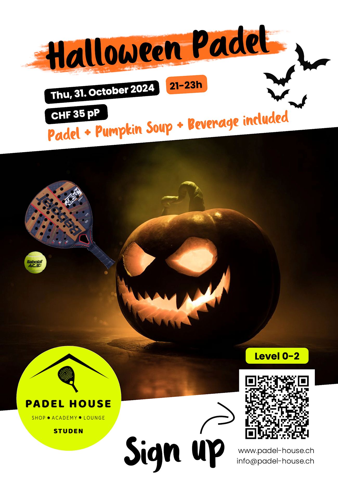 Halloween Padel (Beginners Level 0-2)