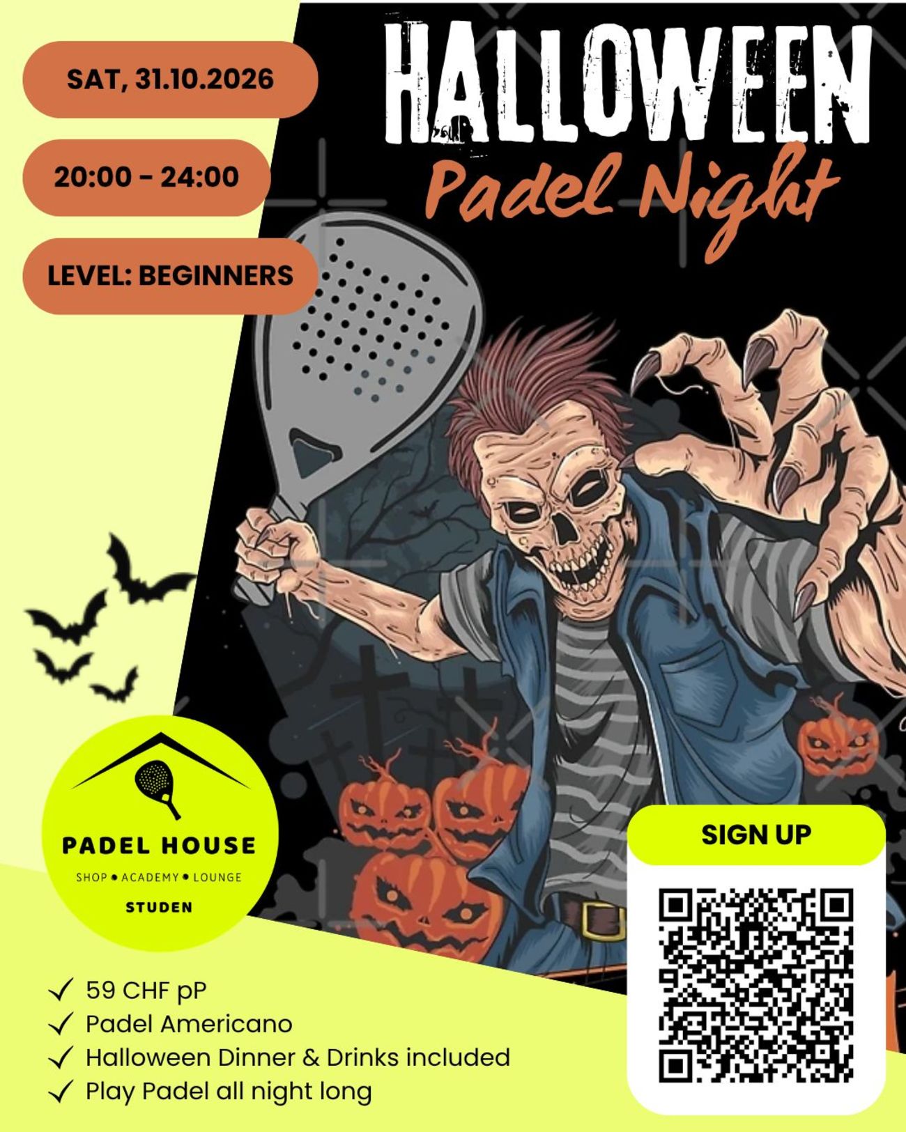 Halloween Padel Night (Advanced)