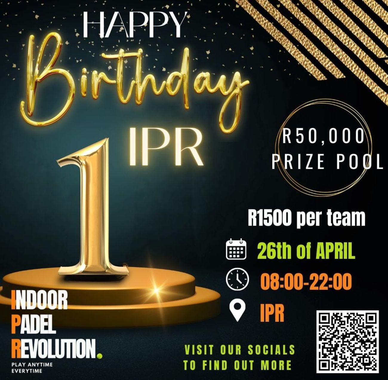 IPR 1st Birthday Tournament