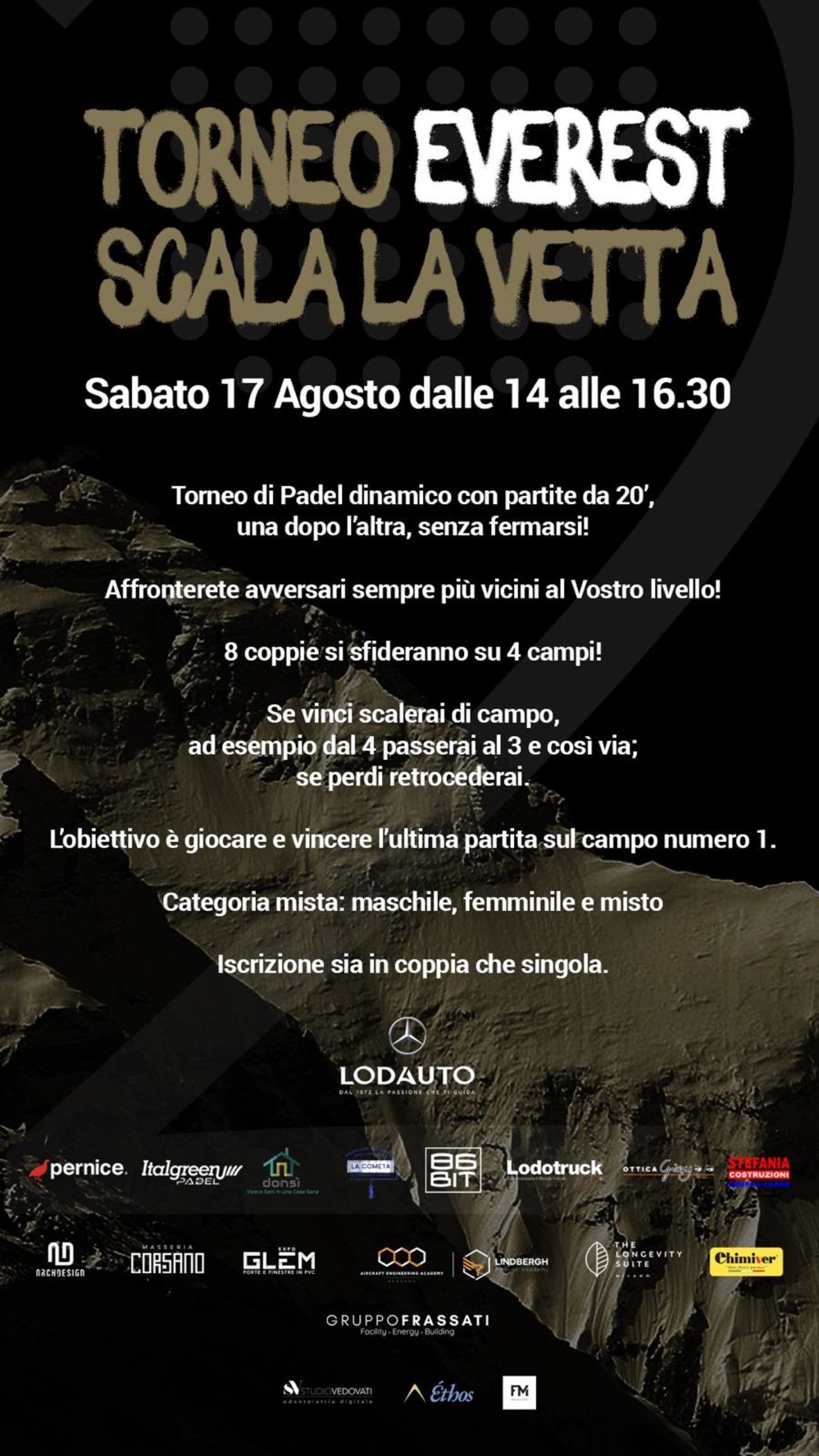 17/08 EVEREST - SCALA LA VETTA