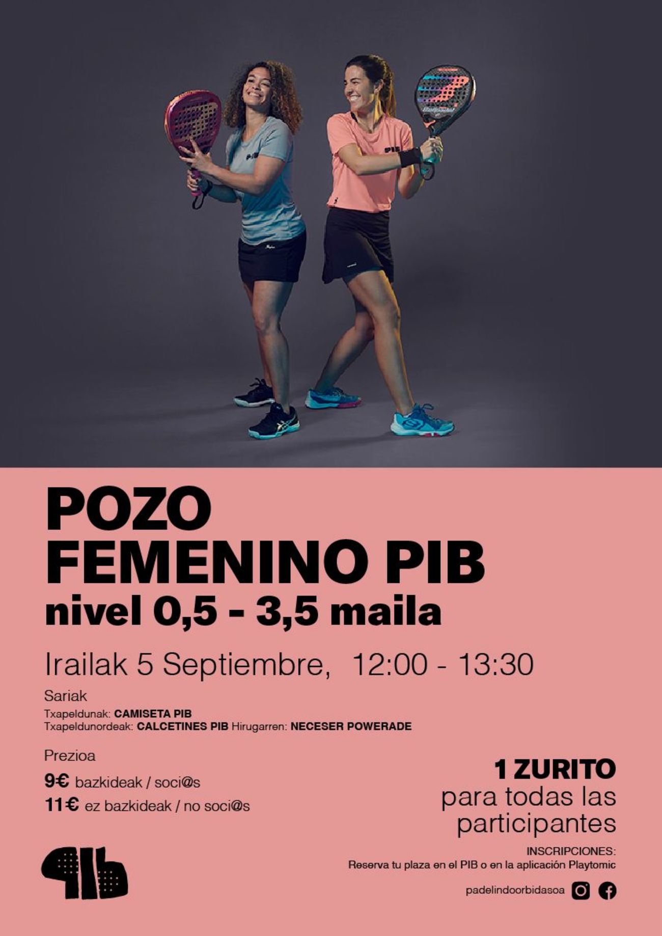 🎾POZO FEMENINO PIB 🏆