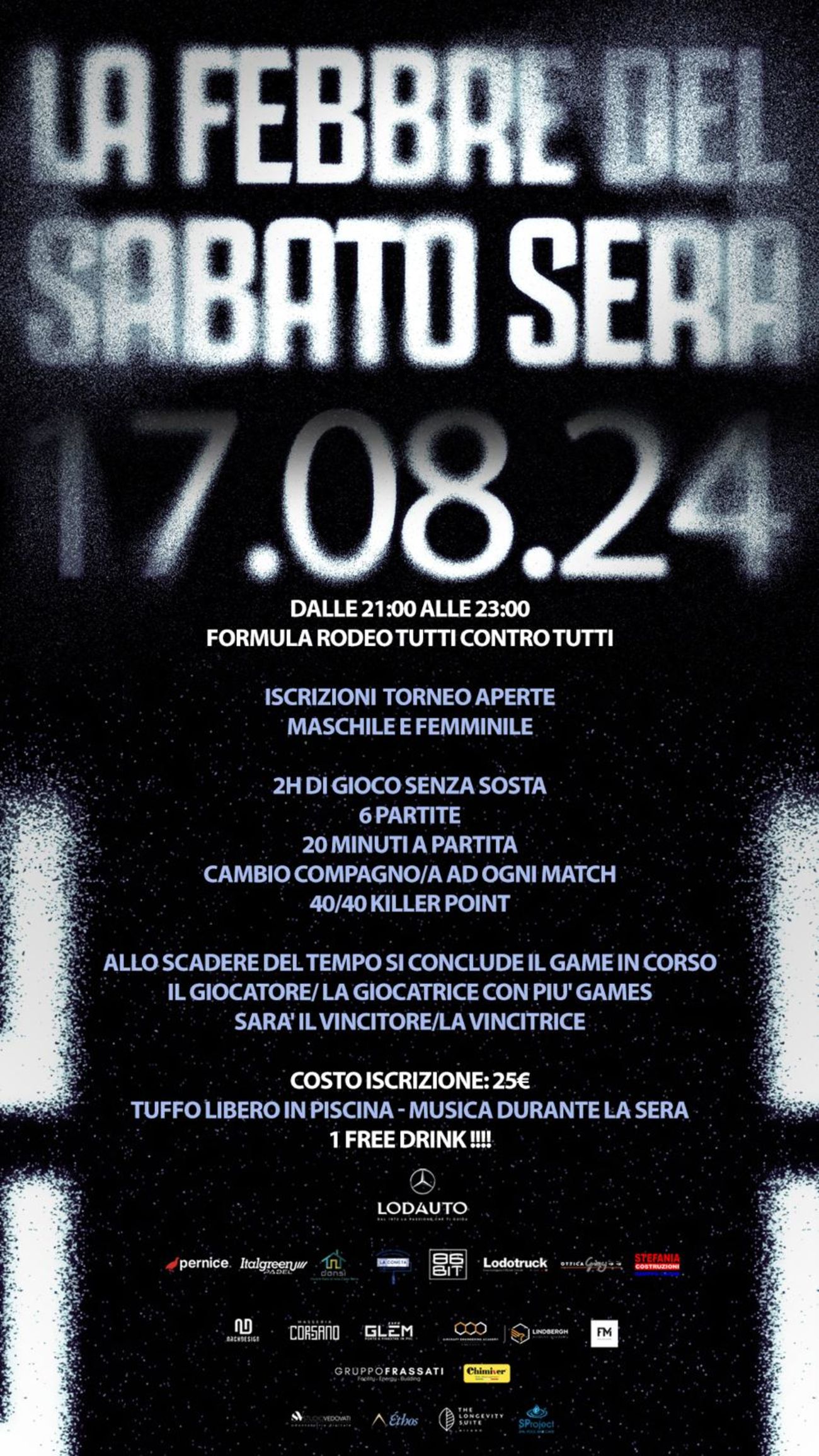 17/08 LA FEBBRE DEL SABATO SERA