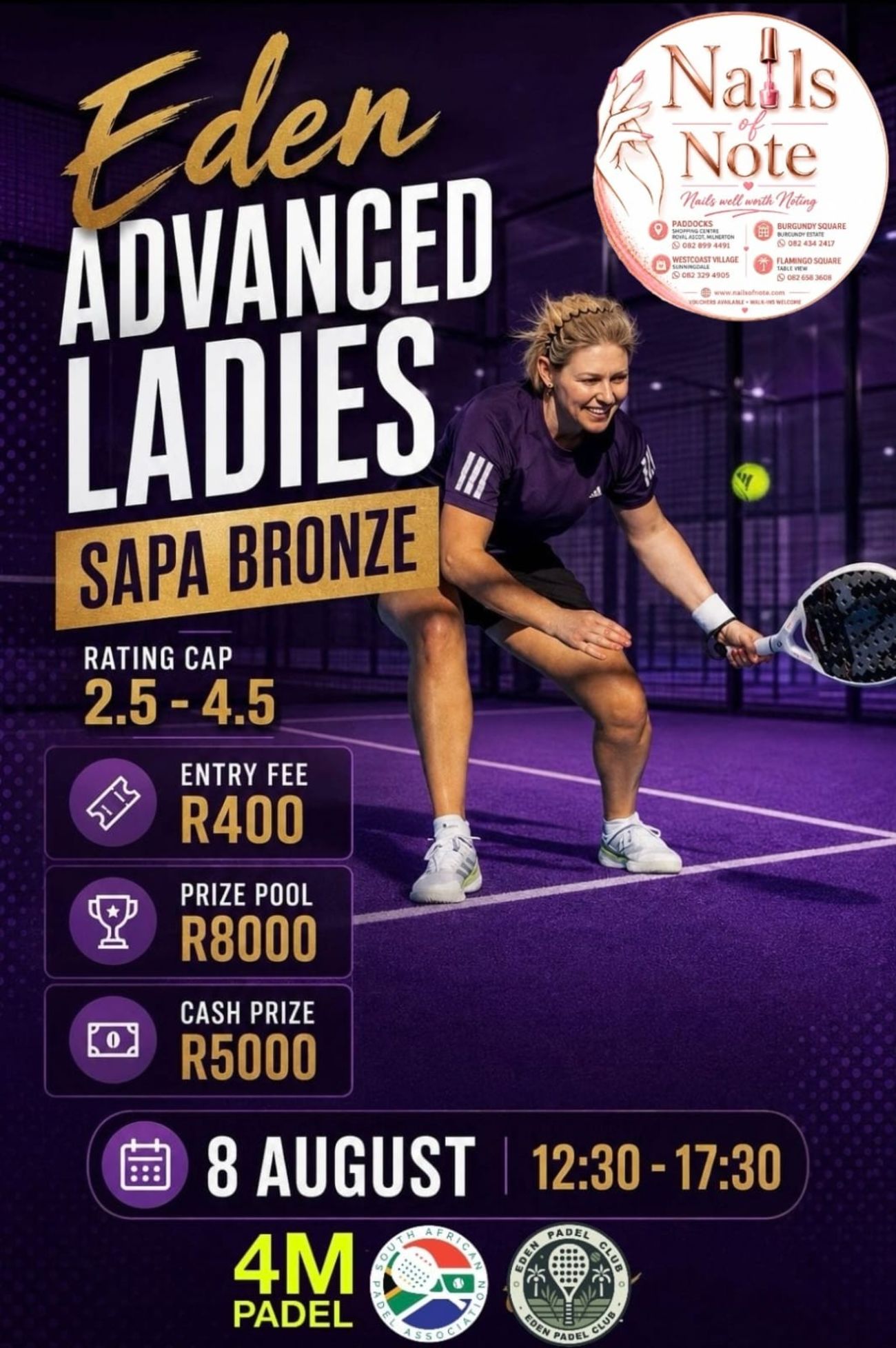 Eden Advanced Ladies SAPA Bronze