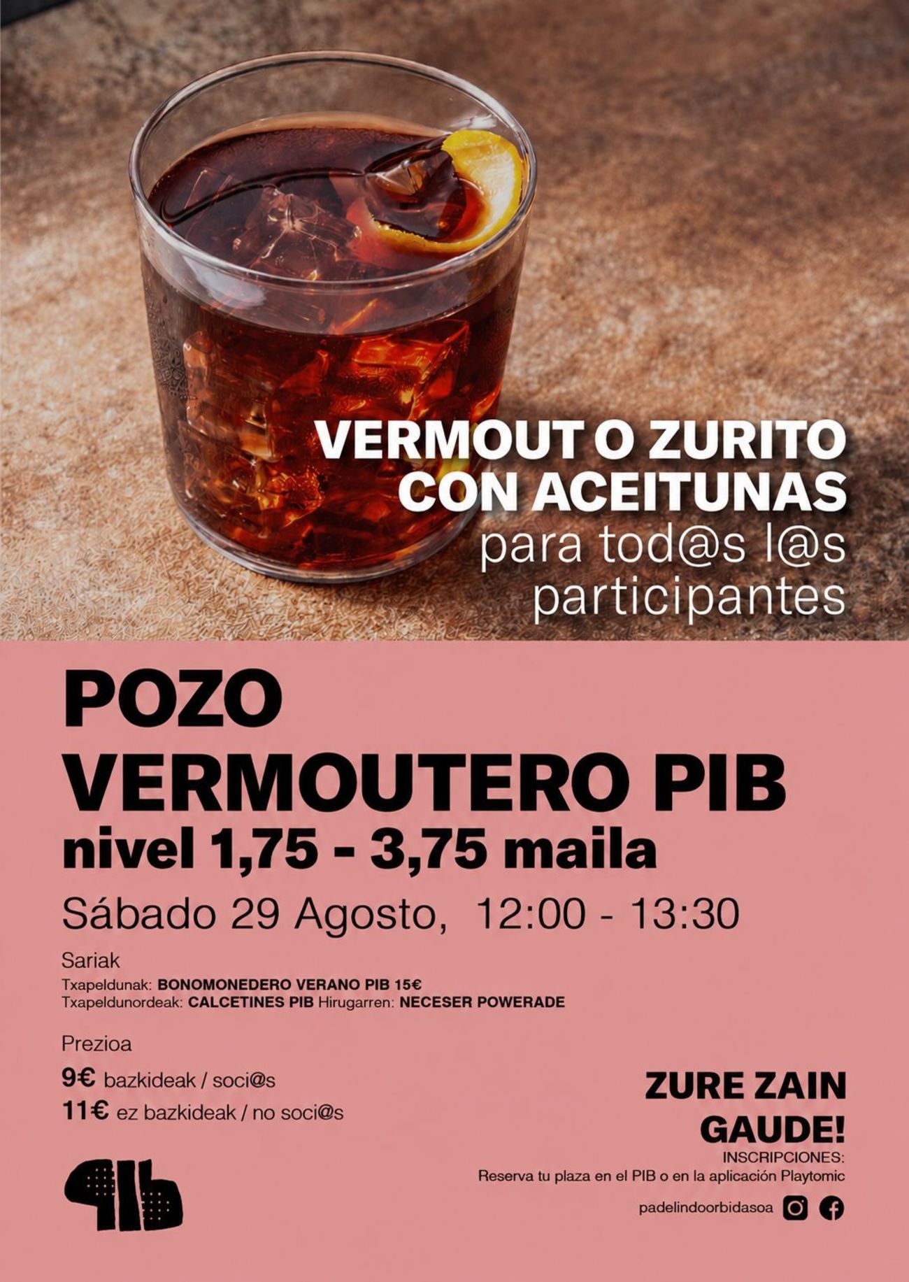 🎾POZO SABADO VERMOUTERO 🫒