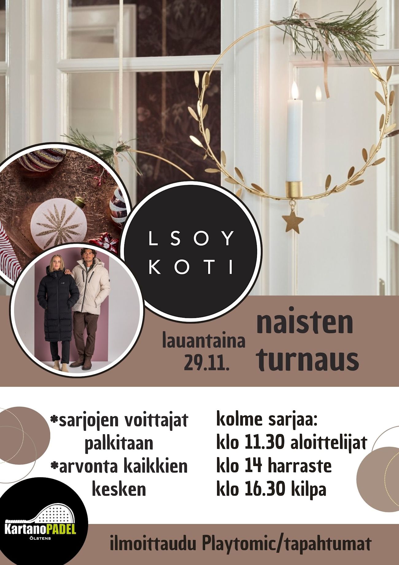 Lsoy Koti-turnaus NAISILLE KILPA